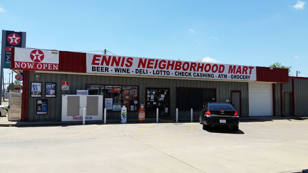 Ennis Neighborhood Mart | 1005 S Kaufman St, Ennis, TX 75119, USA | Phone: (972) 876-4114