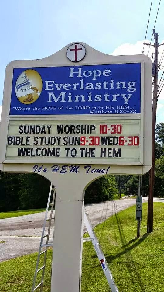 Hope Everlasting Ministry | 6520 Happy Hollow Rd, Trussville, AL 35173, USA | Phone: (205) 655-4363