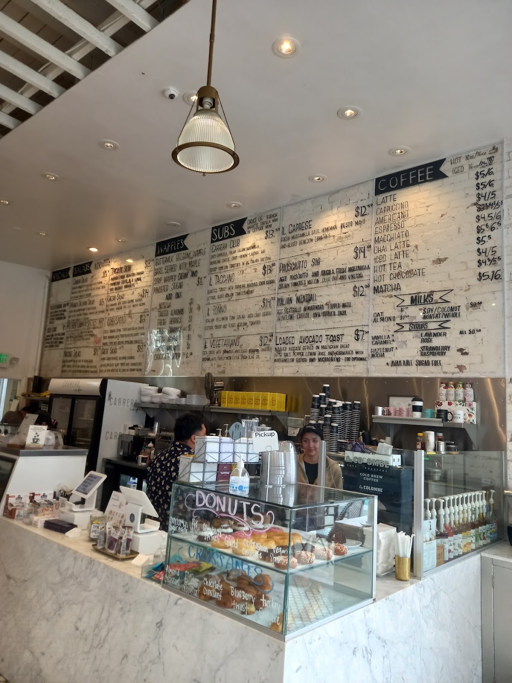 Carrera Cafe | 8251 Melrose Ave, Los Angeles, CA 90046, USA | Phone: (323) 852-3337