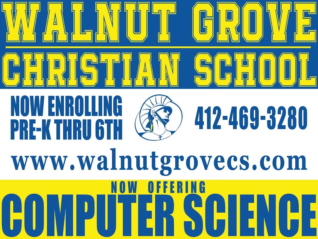 Walnut Grove Christian School | 44 Adams Ave, West Mifflin, PA 15122, USA | Phone: (412) 469-3280