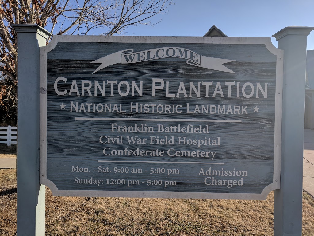 Carnton | 1345 Eastern Flank Cir, Franklin, TN 37064, USA | Phone: (615) 794-0903