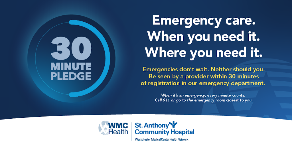 St. Anthony Community Hospital Emergency Department | 15 Maple Ave, Warwick, NY 10990, USA | Phone: (845) 986-2276