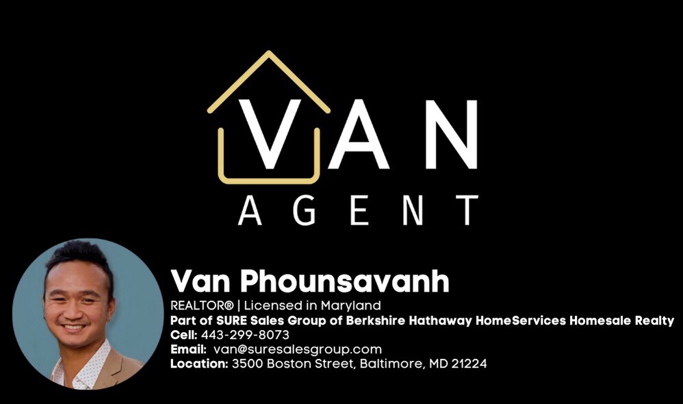 Van Phounsavanh | Maryland Realtor | 3500 Boston St, Baltimore, MD 21224, USA | Phone: (443) 299-8073