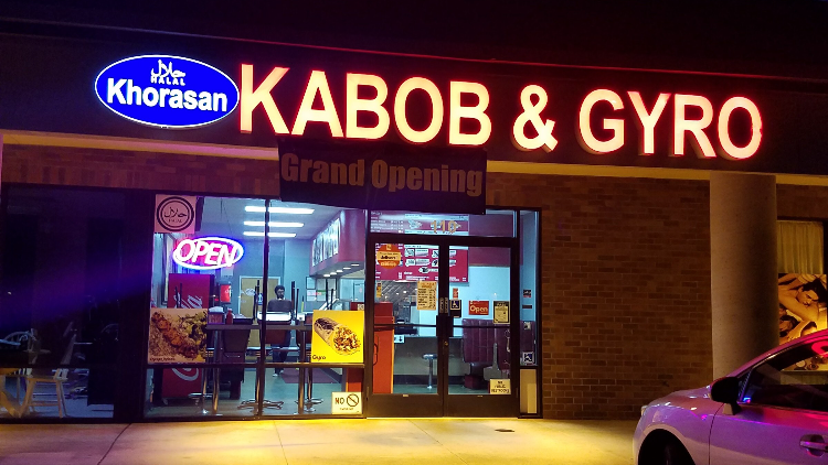 Khorasan Kabob & Gyro | 4141 Manzanita Ave #110, Carmichael, CA 95608, USA | Phone: (916) 900-4777