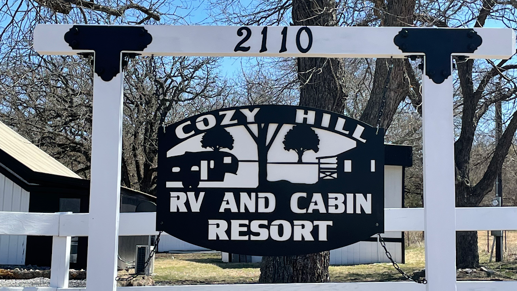 Cozy Hill Rv and Cabin Retreat | 2110 Hwy 51 N, FM 51, Weatherford, TX 76086, USA | Phone: (254) 366-2062