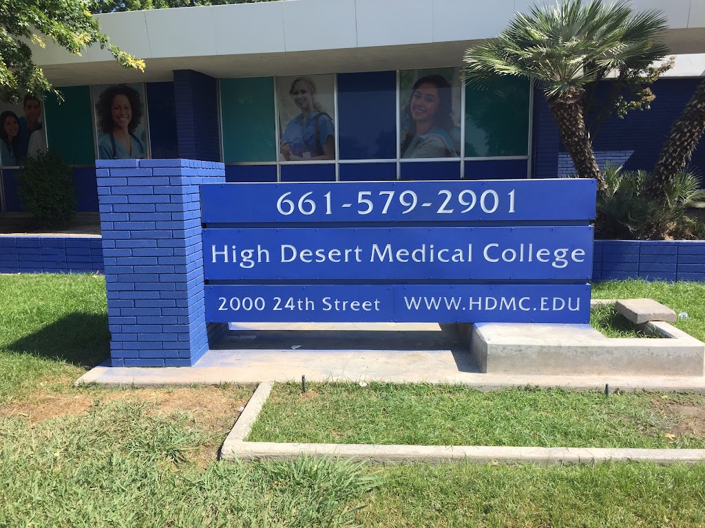 High Desert Medical College | 2000 24th St, Bakersfield, CA 93301, USA | Phone: (661) 579-2901