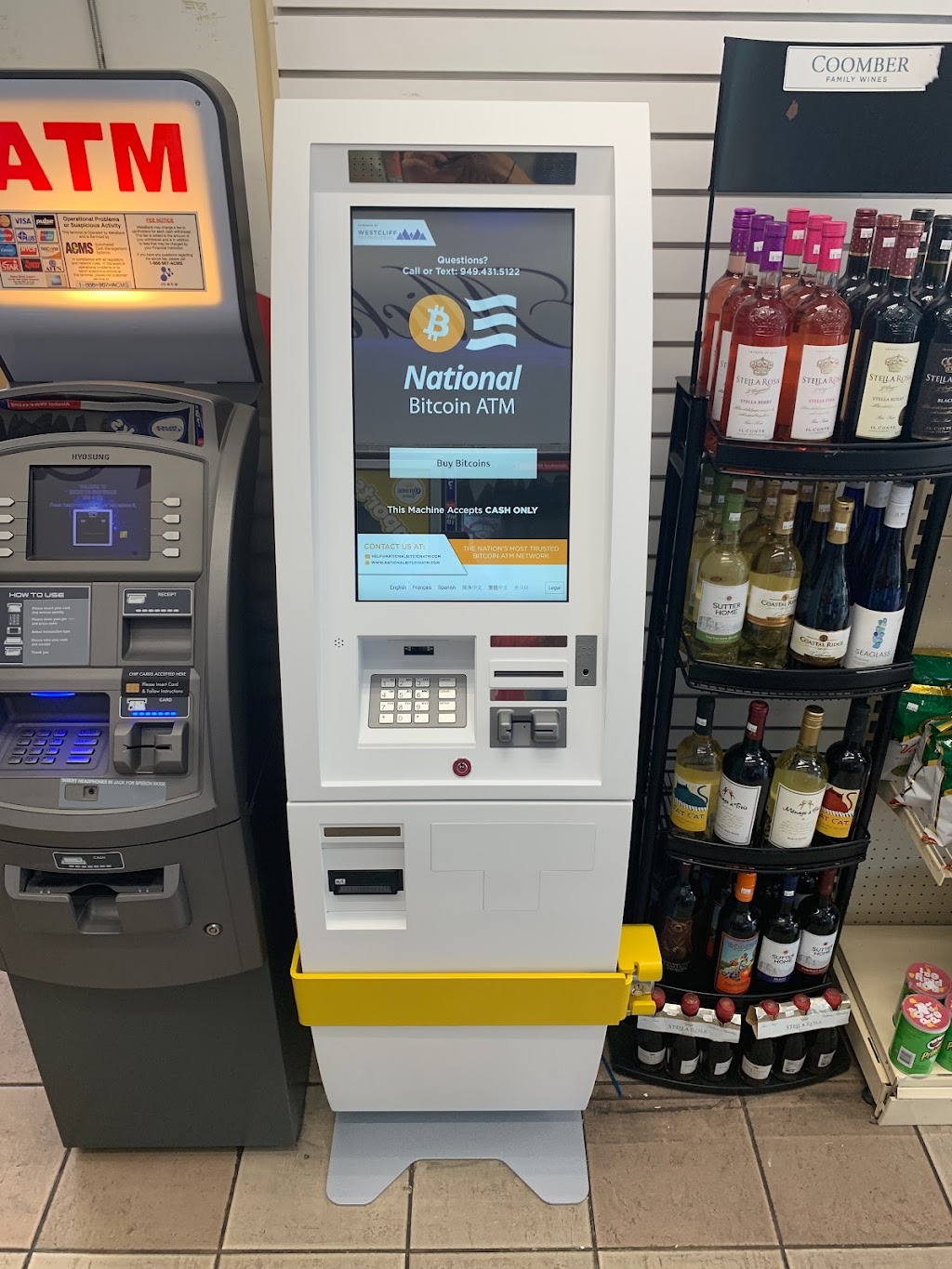 National Bitcoin ATM | 16119 Foothill Blvd Ste A, Fontana, CA 92335, USA | Phone: (949) 431-5122