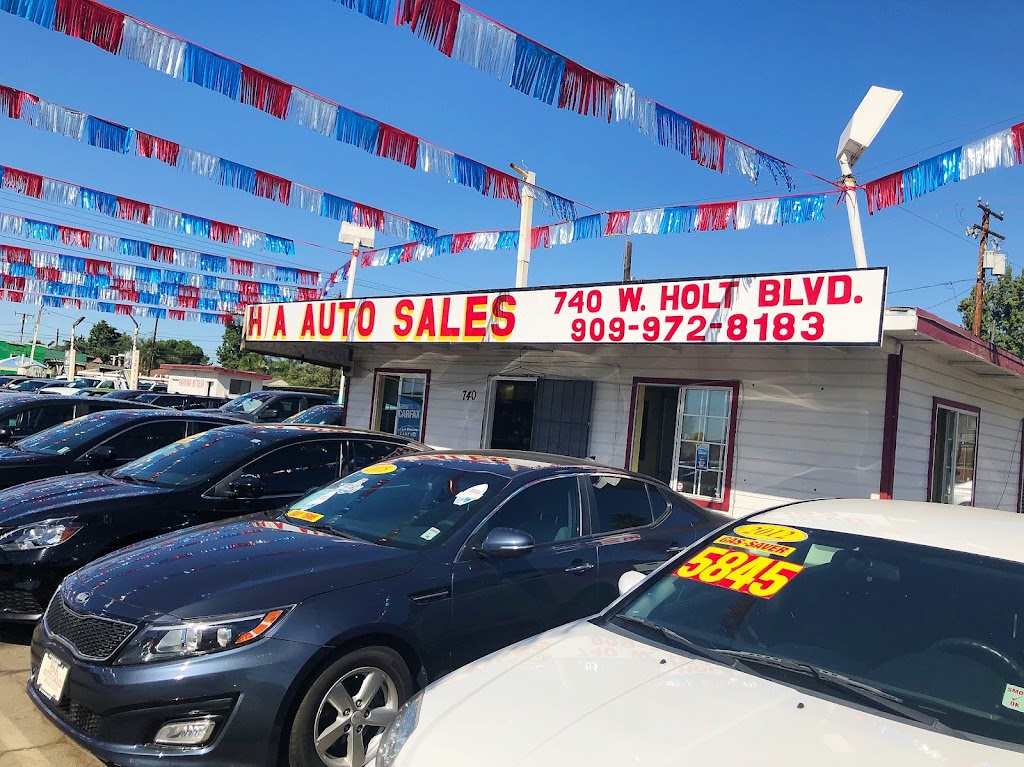 H & A Auto Sales | 740 W Holt Blvd, Ontario, CA 91762, USA | Phone: (909) 972-8183