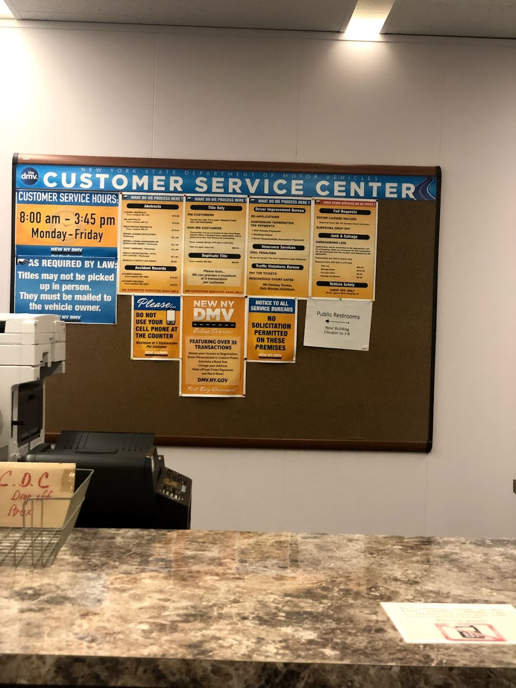 New York State DMV - Albany | 855 Central Ave, Albany, NY 12206, USA | Phone: (518) 473-5595