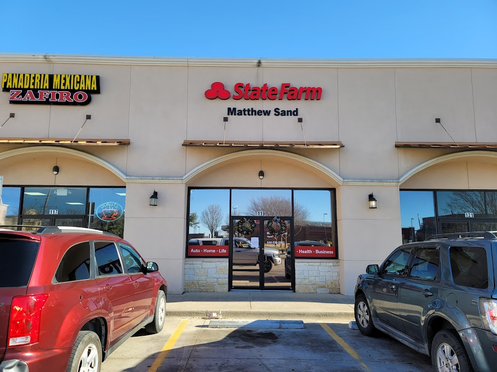 Matthew Sand - State Farm Insurance Agent | 3305 S Mayhill Rd Ste 119, Denton, TX 76208 | Phone: (940) 230-2083