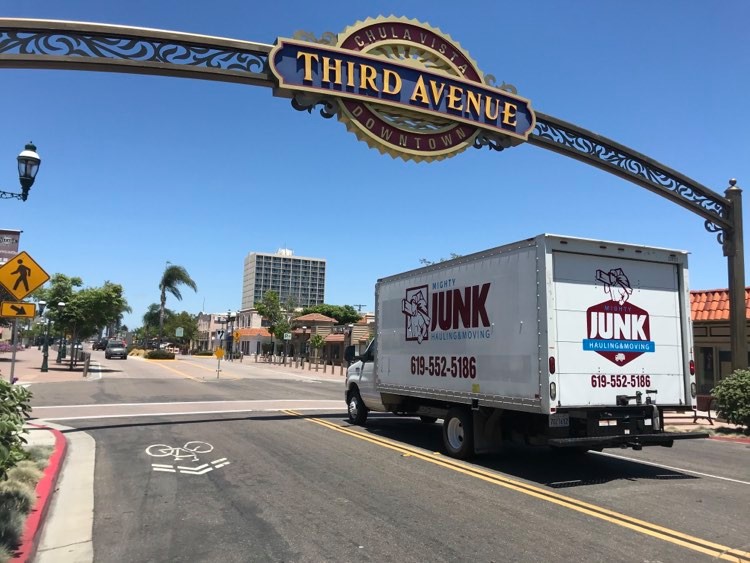 Mighty Junk Removal & Hauling | 707 F Ave, National City, CA 91950, USA | Phone: (619) 552-5186
