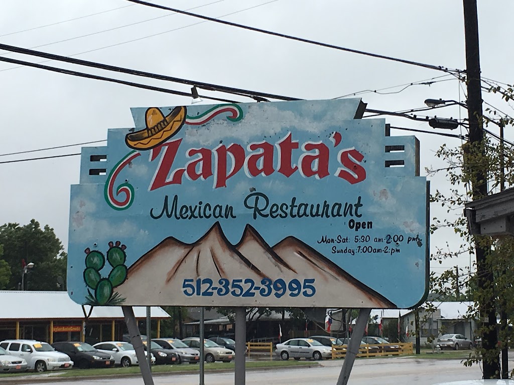 Zapatas Mexican Restaurant | 1808 W 2nd St, Taylor, TX 76574, USA | Phone: (512) 352-3995