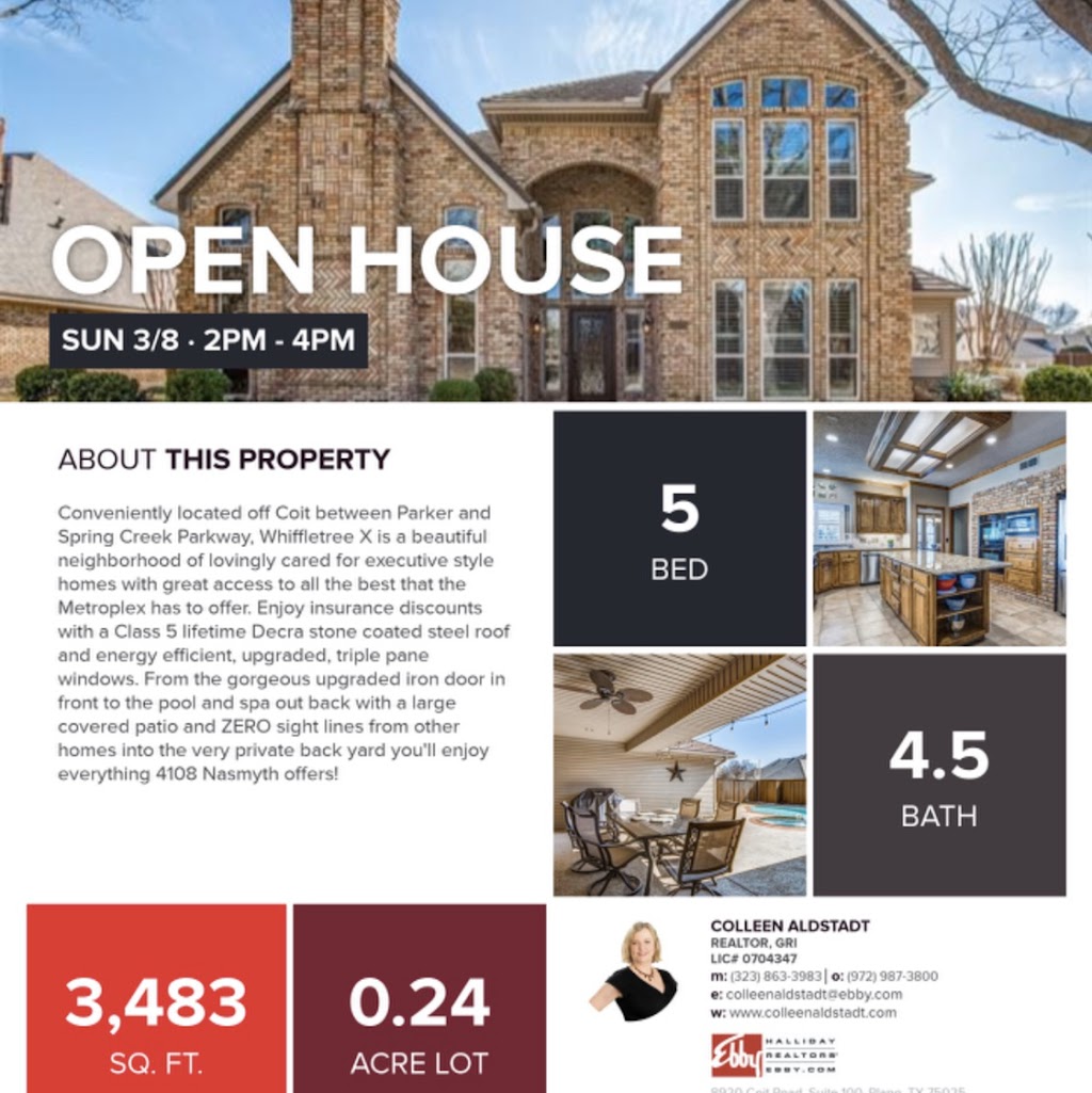 COLLEEN ALDSTADT, REALTOR , GRI | 8920 Coit Rd #100, Plano, TX 75025, USA | Phone: (972) 529-0638