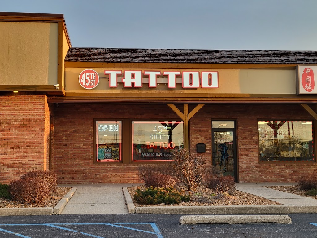 45th Street Tattoo | 1817 W Glen Park Ave, Griffith, IN 46319, USA | Phone: (219) 922-0957