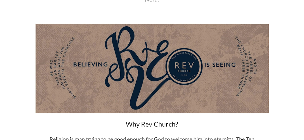 Rev-Church San Clemente | 3120 Avenida Del Presidente, San Clemente, CA 92672, USA | Phone: (949) 228-4371 Rev-Church San Clemente | 3120 Avenida Del Presidente, San Clemente, CA 92672, USA | Phone: (949) 228-4371