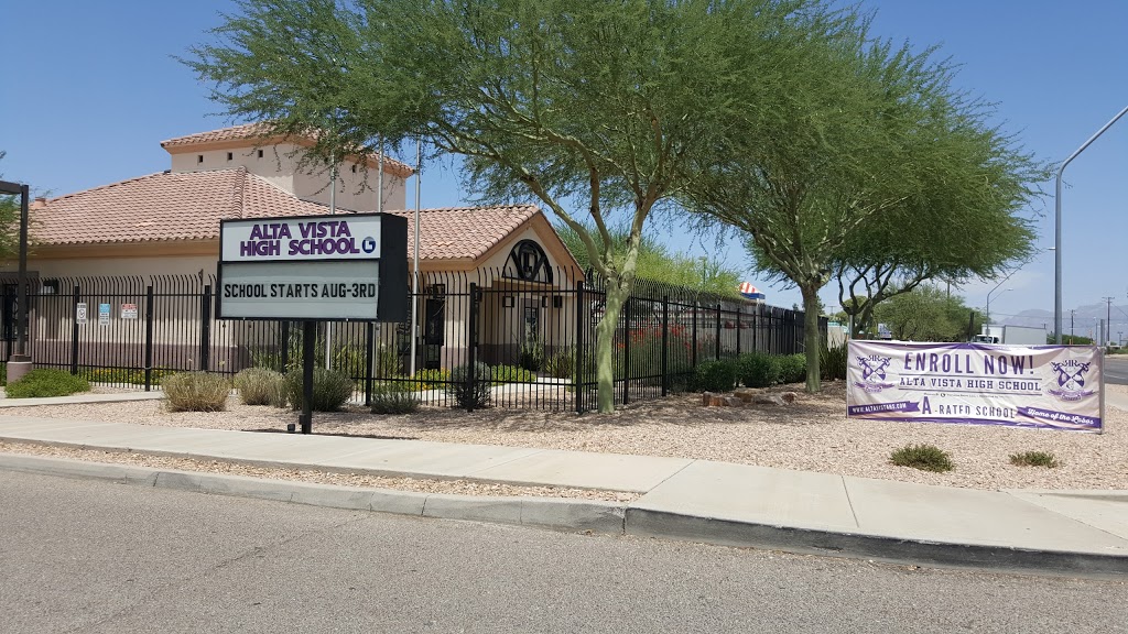 Alta Vista High School | 5040 S Campbell Ave, Tucson, AZ 85706, USA | Phone: (520) 294-4922