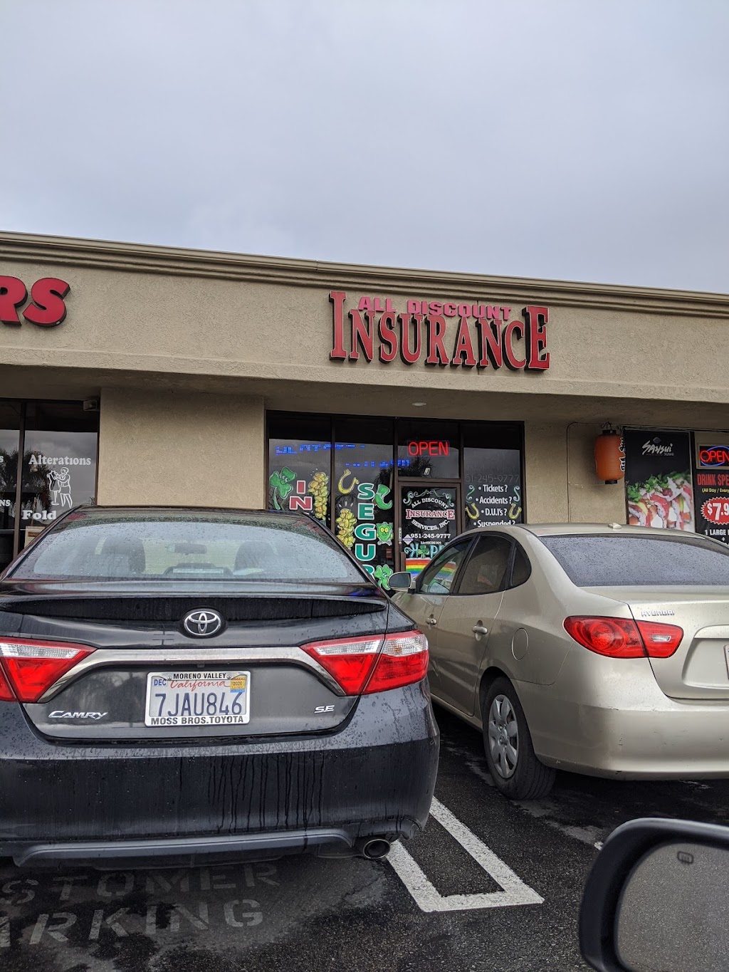 All Discount Insurance Services, Inc. | 31796 Casino Dr Ste A, Lake Elsinore, CA 92530, USA | Phone: (951) 245-9777