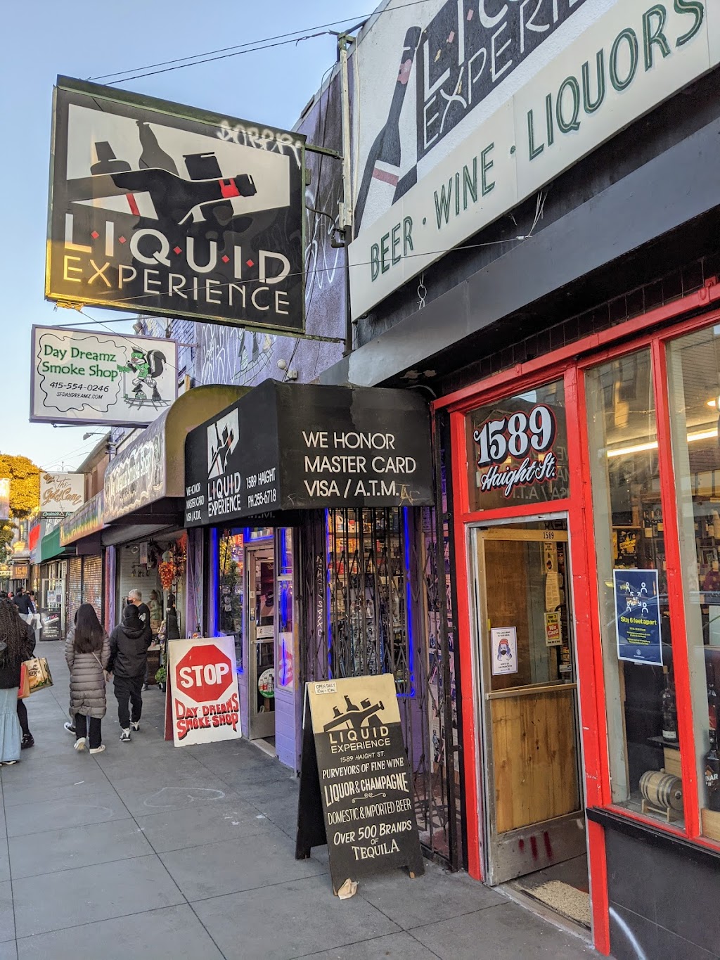 Liquid Experience | 1589 Haight St, San Francisco, CA 94117, USA | Phone: (415) 255-6718