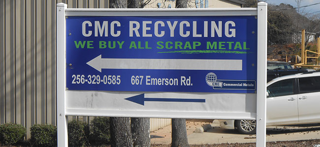 CMC Recycling | 667 Emerson Rd, Alexander City, AL 35010 | Phone: (256) 329-0585