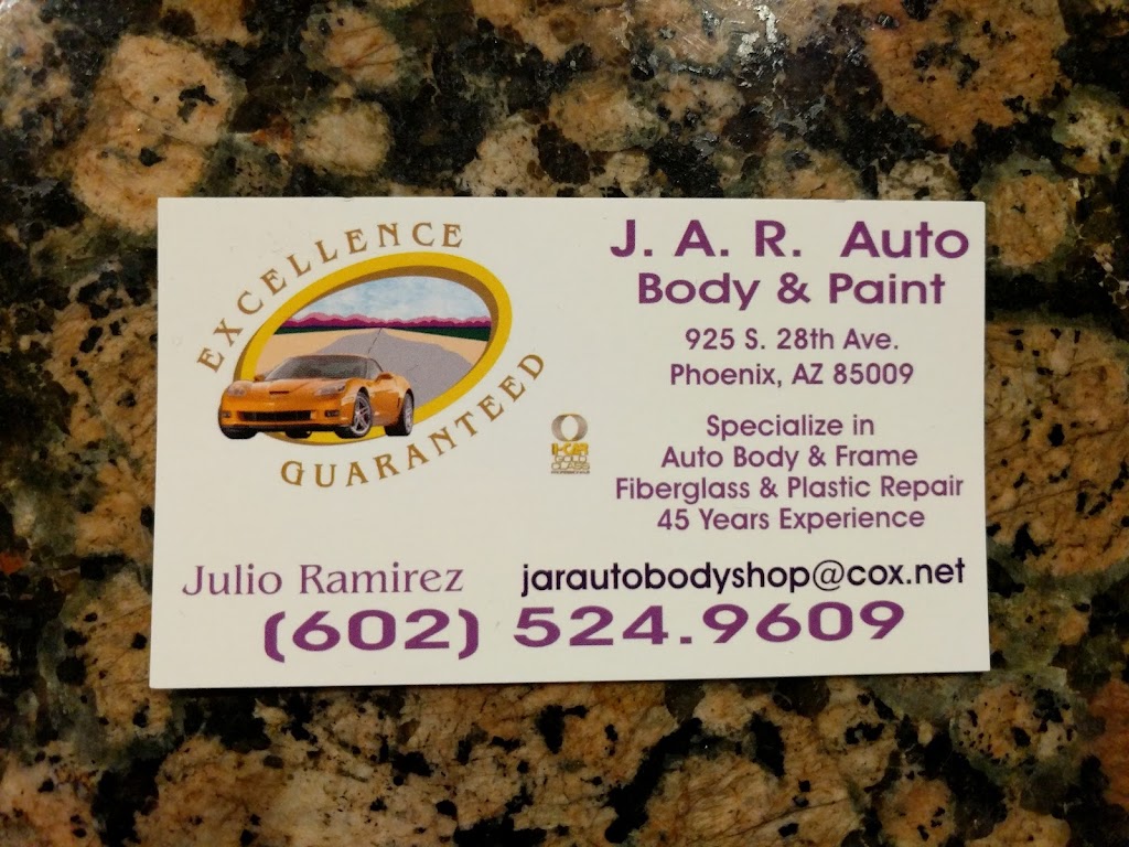 Jar Auto Body | 925 S 28th Ave, Phoenix, AZ 85009, USA | Phone: (602) 524-9609