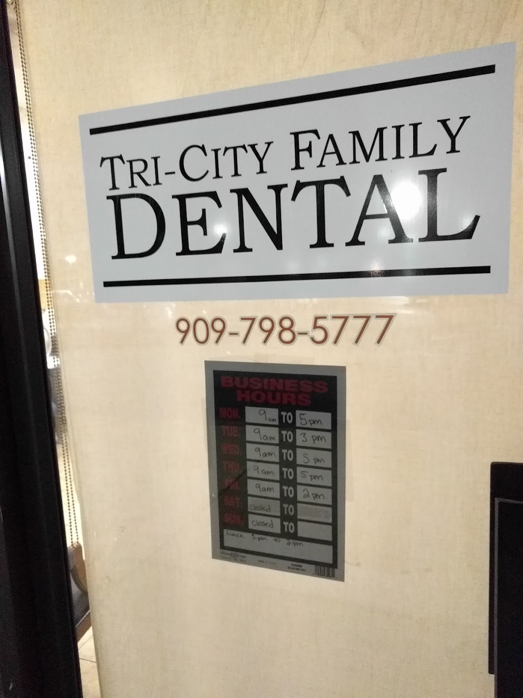 Tri-City Family Dental | 1402 Industrial Park Ave, Redlands, CA 92374, USA | Phone: (909) 798-5777