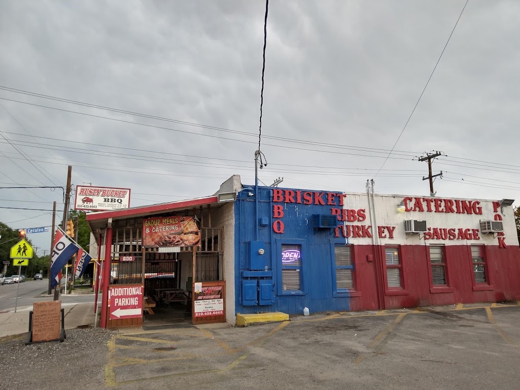 Rusty Bucket Jawsmacking BBQ | 600 Cupples Rd, San Antonio, TX 78237, USA | Phone: (210) 433-6663