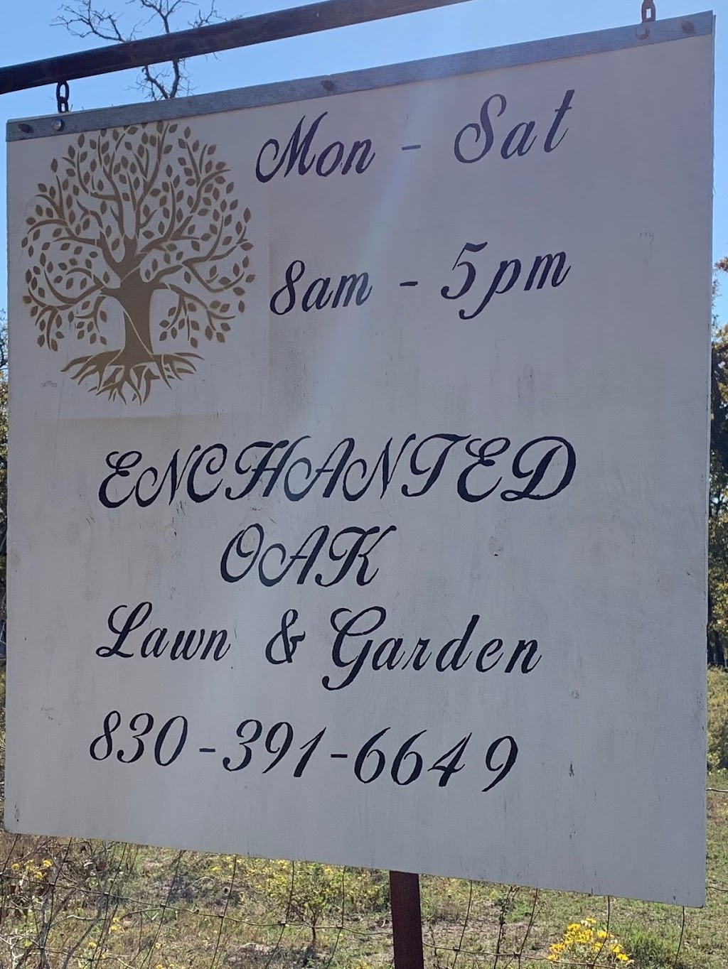 Enchanted Oak Lawn and Garden | 530 Enchanted Oak Dr, La Vernia, TX 78121, USA | Phone: (830) 391-6649