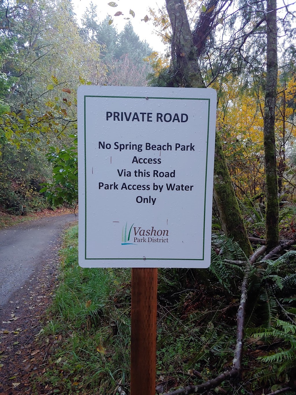 Spring Beach County Park | Vashon, WA 98070, USA | Phone: (206) 463-9602