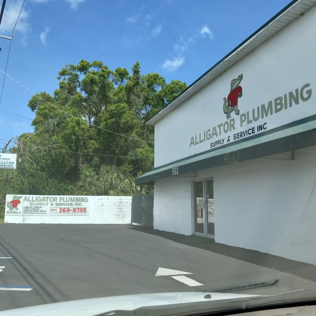 alligator plumbing supply & svc | 551 N Washington Ave, Titusville, FL 32796, USA | Phone: (321) 269-9735