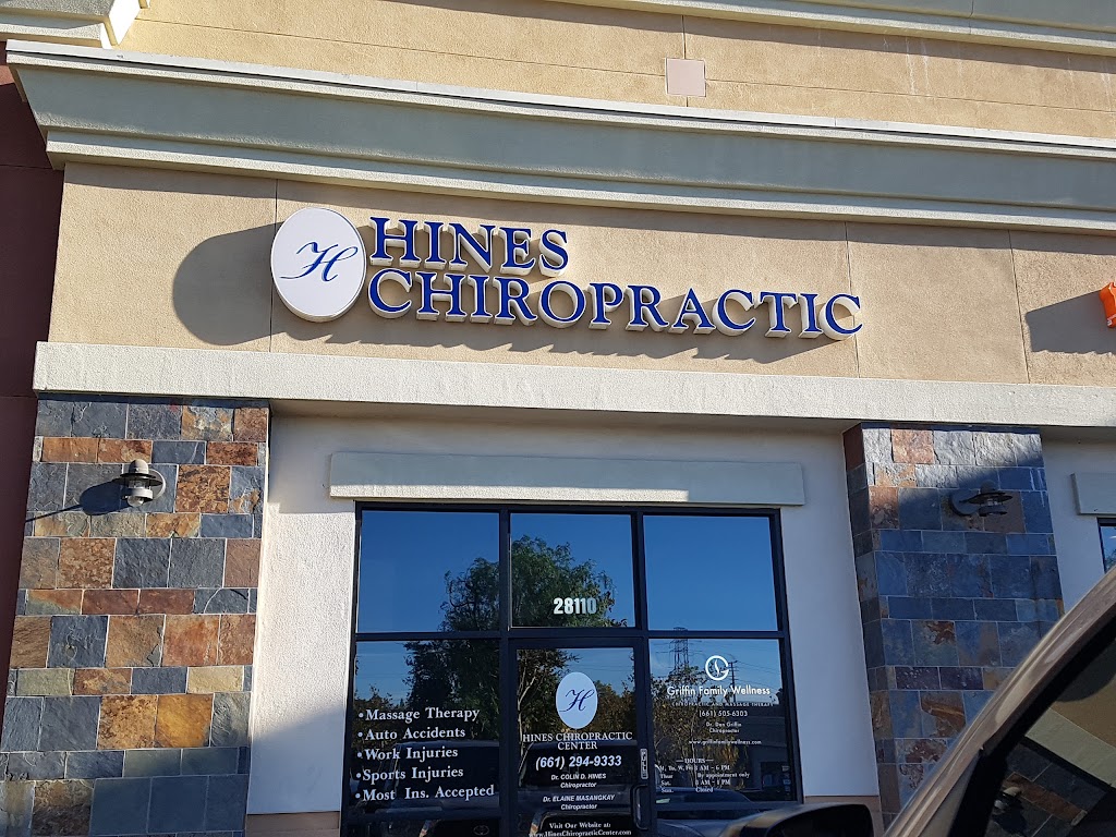 Hines Chiropractic Center | 28110 Newhall Ranch Rd, Santa Clarita, CA 91355, USA | Phone: (661) 294-9333