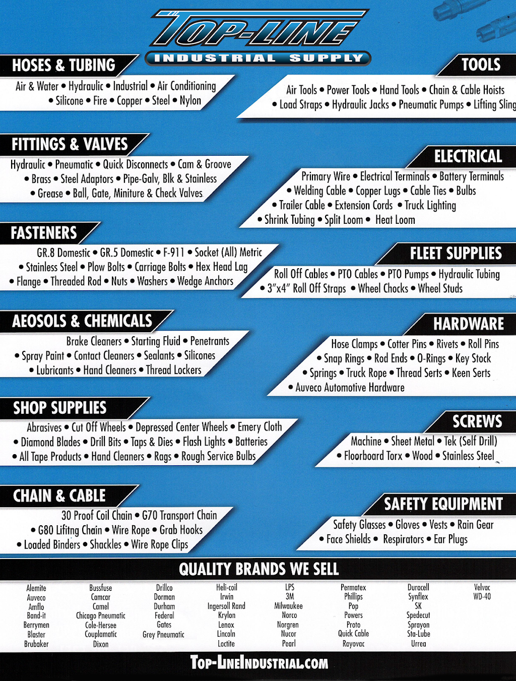 Top-Line Industrial Supply - Beaumont | 101 California Ave Suite A, Beaumont, CA 92223, USA | Phone: (951) 769-9665