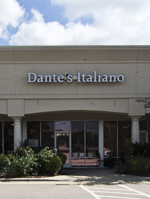 Dantes Italiano | 13200 Falls of Neuse Rd #117, Raleigh, NC 27614, USA | Phone: (919) 556-2146