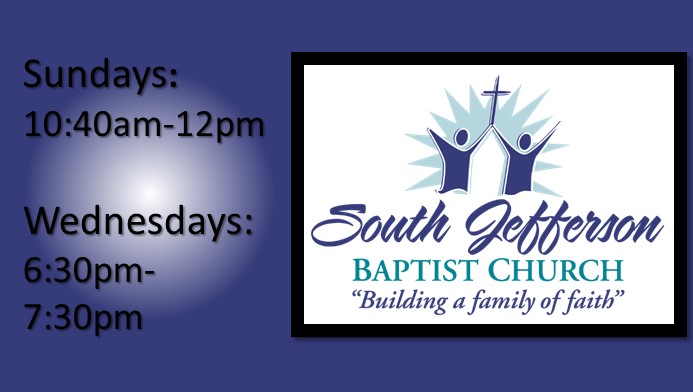 South Jefferson Baptist Church | 6505 Pendleton Rd, Louisville, KY 40272 | Phone: (502) 937-2404