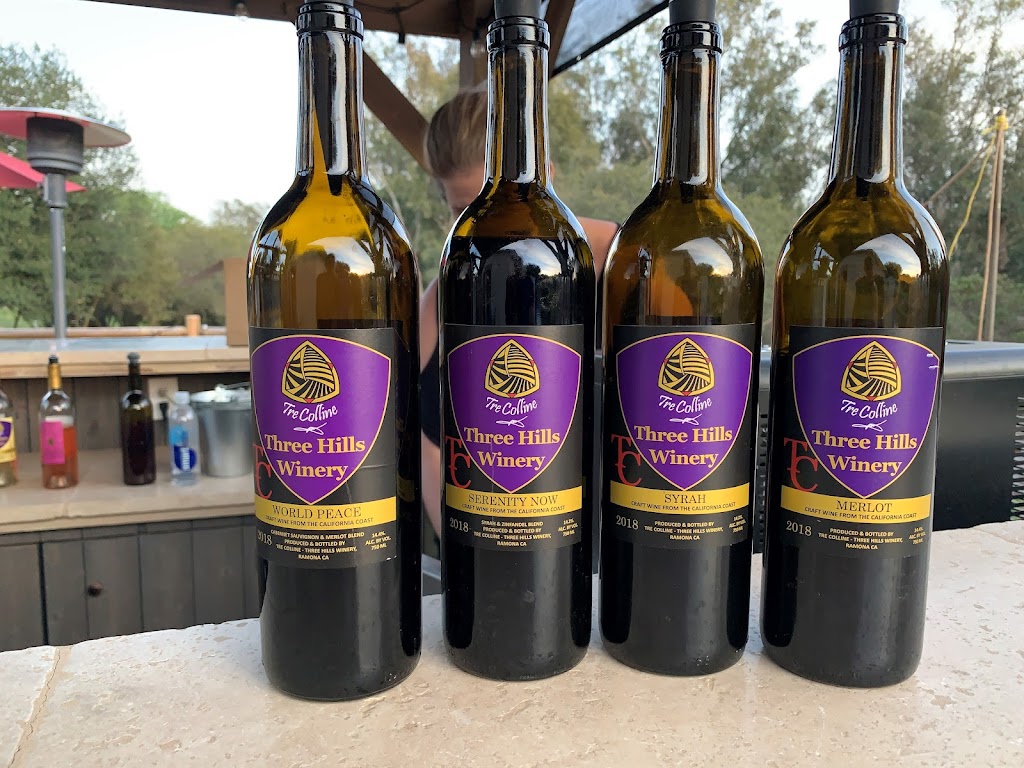 Three Hills Winery | 16805 Highland Valley Rd, Ramona, CA 92065, USA | Phone: (619) 507-7920