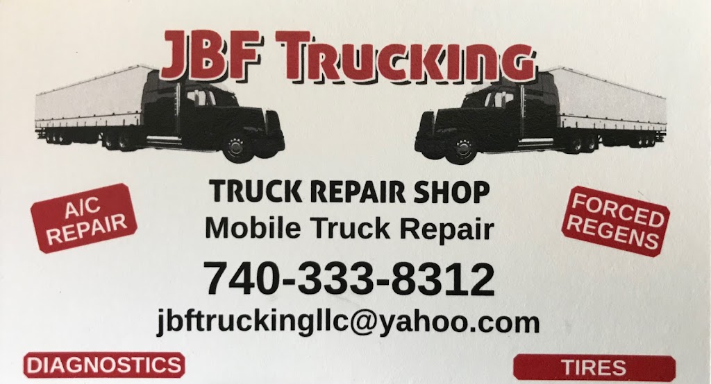 JBF Trucking and mobile truck repair | 1659 US-22, Washington Court House, OH 43160, USA | Phone: (740) 606-6203