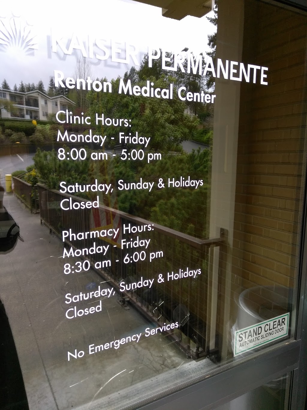 Kaiser Permanente Eye Care - Renton Medical Center | 275 Bronson Way NE, Renton, WA 98056, USA | Phone: (425) 235-2804