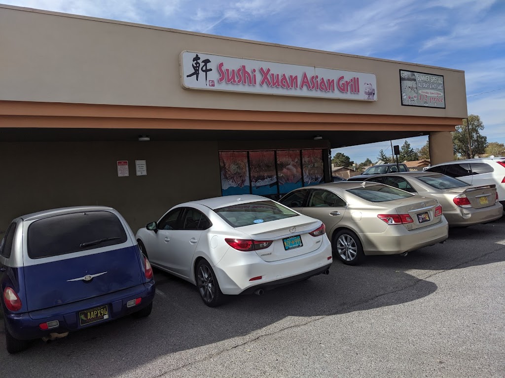 Sushi Xuan Asian Grill | 417 Tramway Blvd NE #3, Albuquerque, NM 87123, USA | Phone: (505) 200-2477