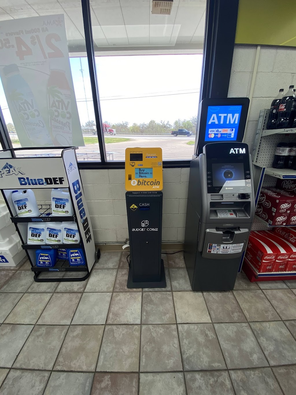 BudgetCoinz Bitcoin ATM | 1525 State Hwy 71 W, Cedar Creek, TX 78612, USA | Phone: (800) 540-3220