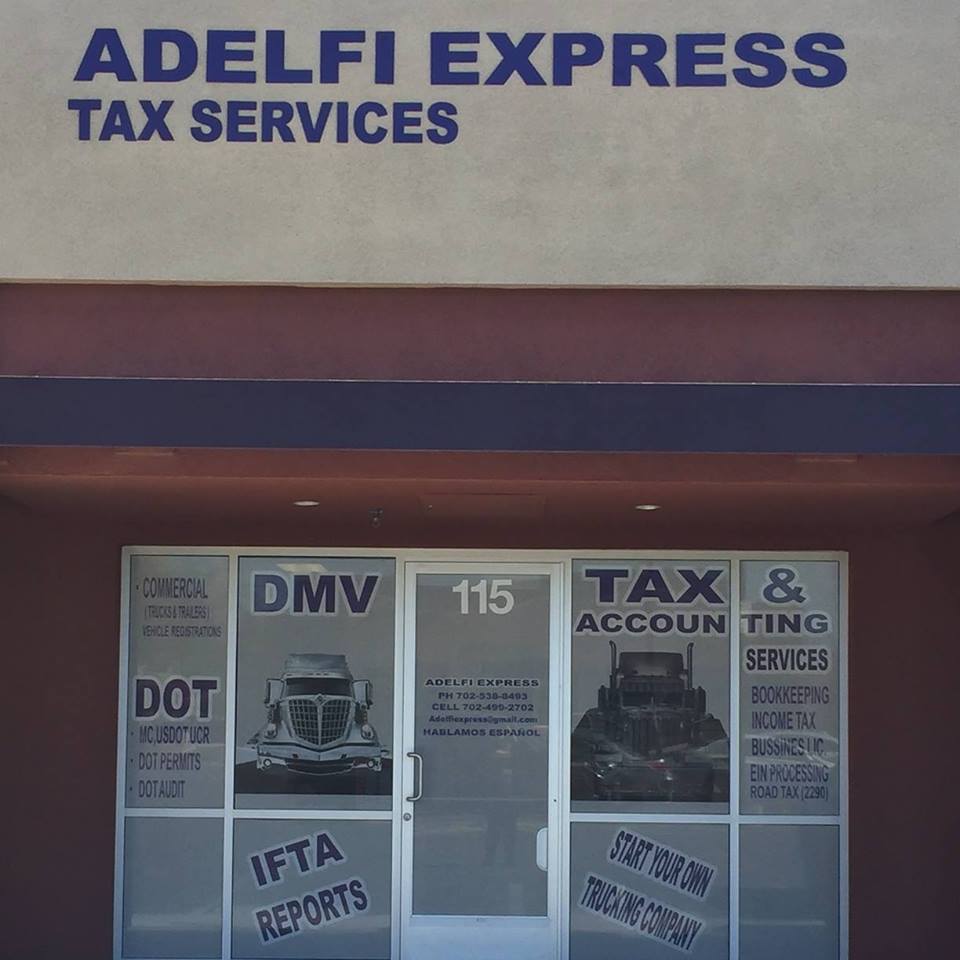 Adelfi Express | 4375 S Pecos Rd #115, Las Vegas, NV 89121, USA | Phone: (702) 538-8493