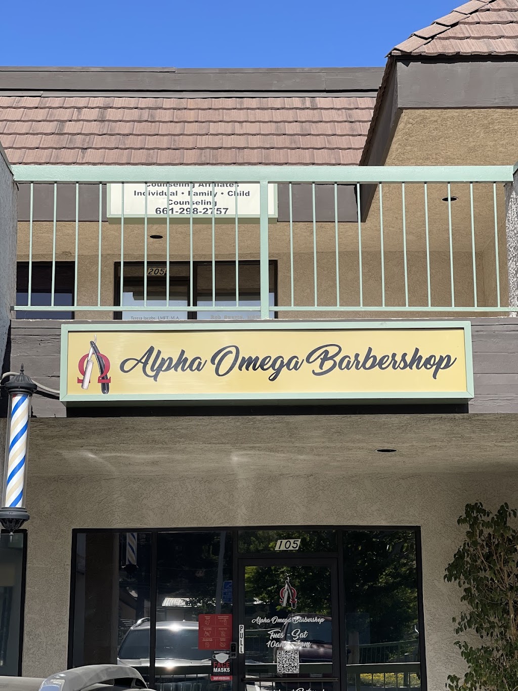 AlphaOmega BarberShop | 18333 Dolan Way #105, Santa Clarita, CA 91387 | Phone: (818) 675-2949