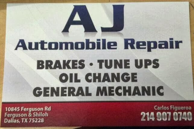 AJ Automobile Repair | 2309 Oates Dr, Dallas, TX 75228, USA | Phone: (469) 540-6261
