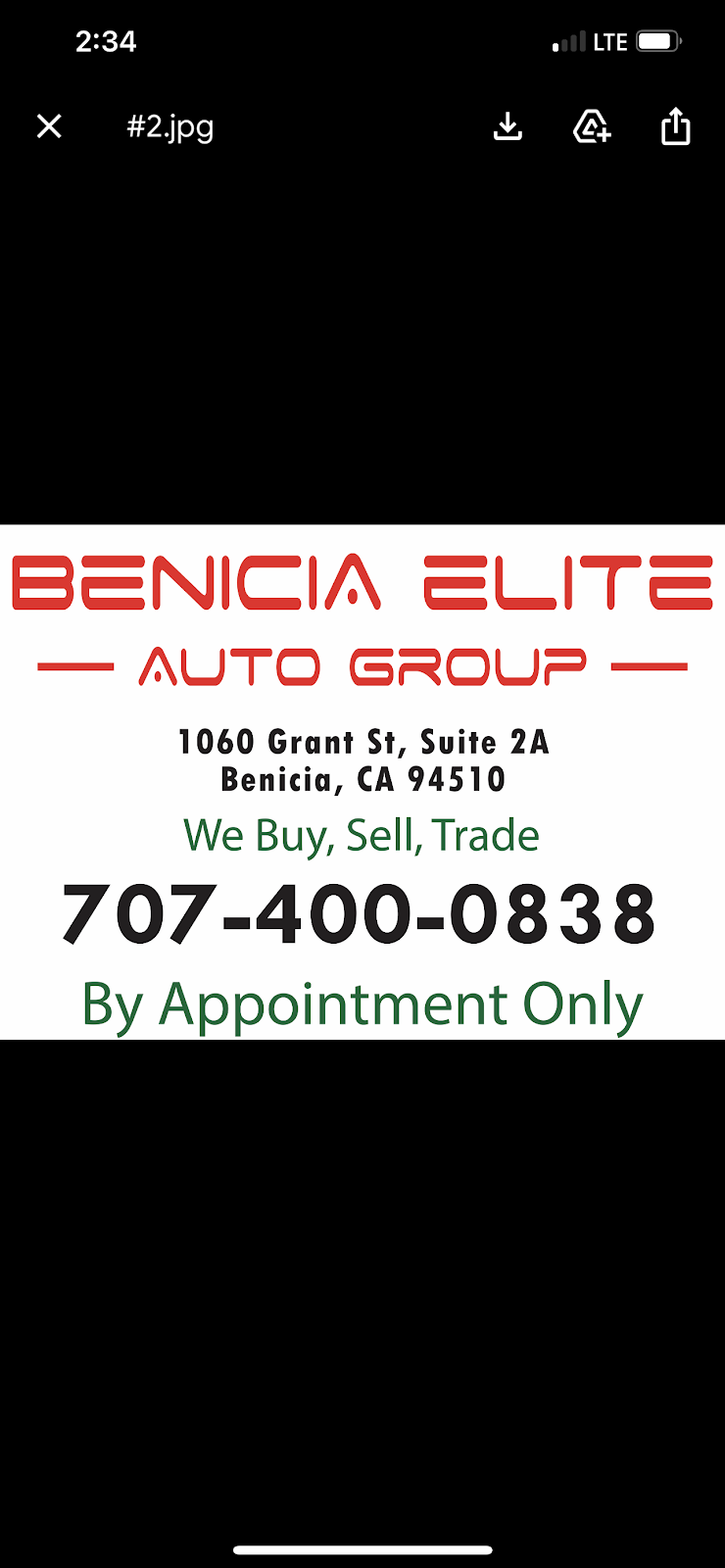 Benicia Elite Auto Group | 1060 Grant St Suite# 2-A, Benicia, CA 94510 | Phone: (707) 400-0838