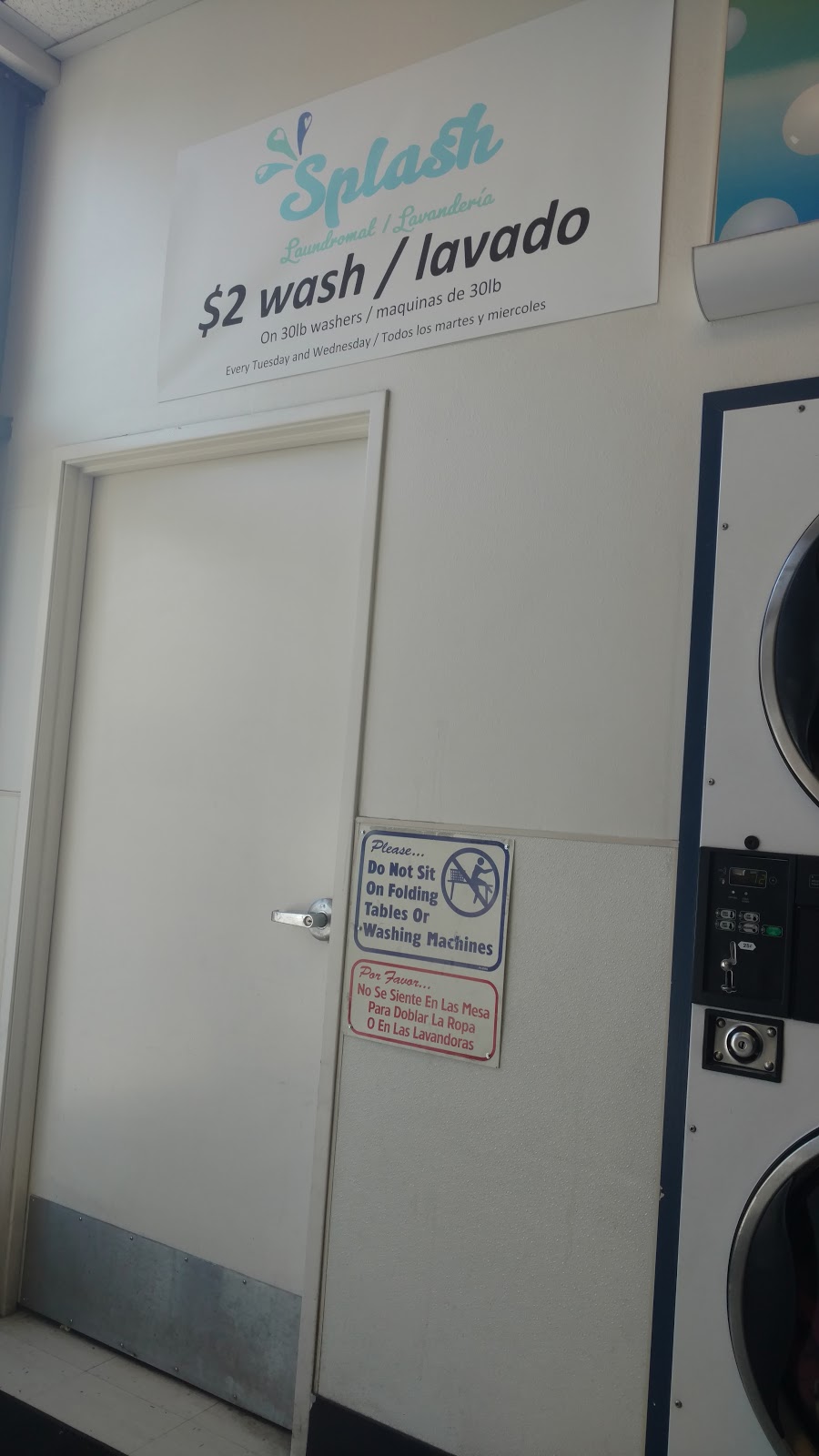 Splash Laundromat | 2045 E Cheyenne Ave, North Las Vegas, NV 89030, USA | Phone: (725) 205-9824