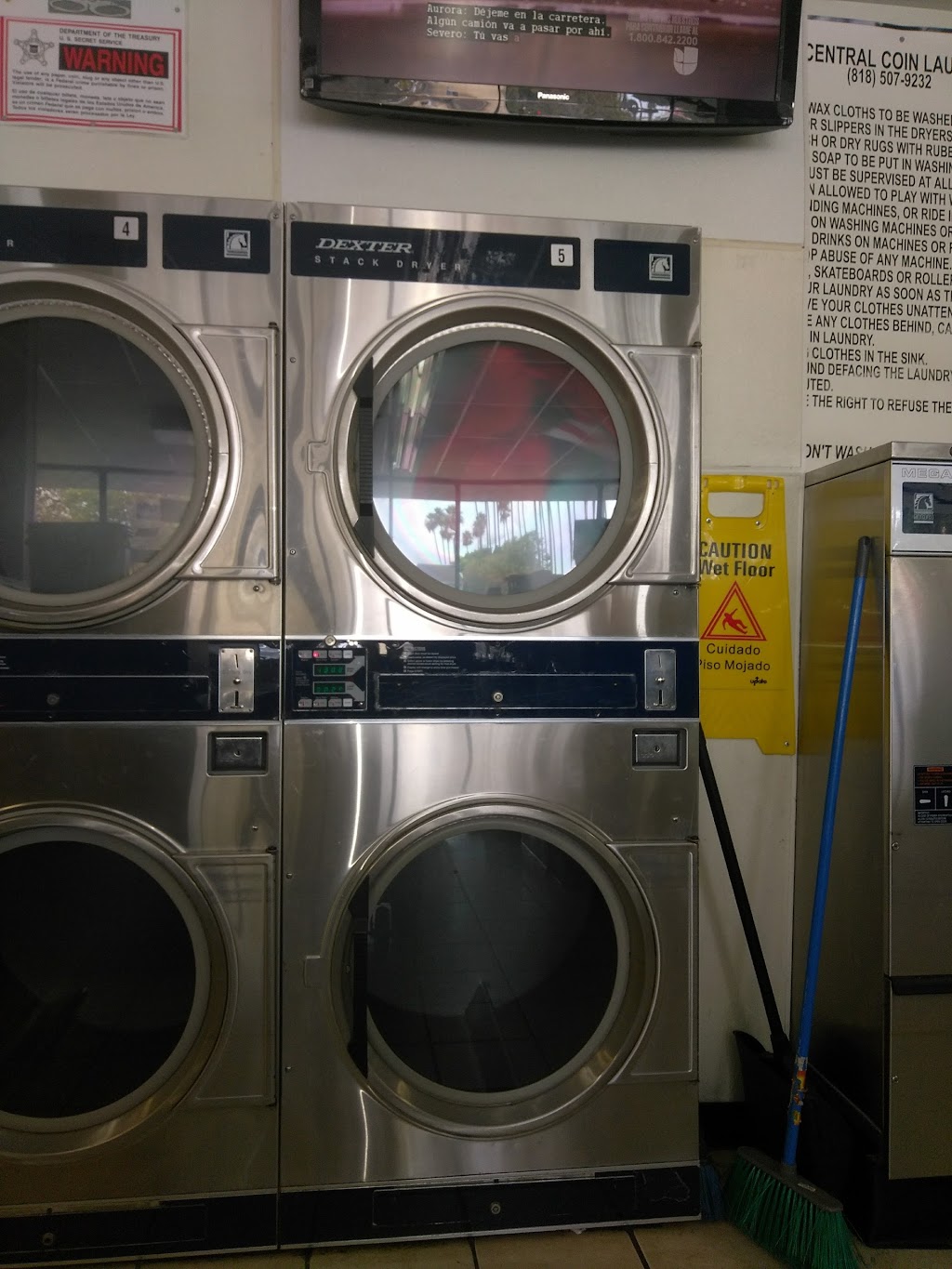 Central Coin Laundry | 903 S Central Ave, Glendale, CA 91204, USA | Phone: (818) 507-9232