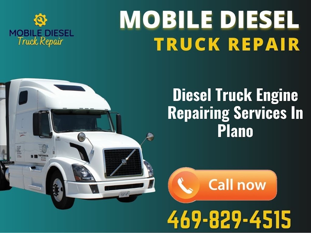 Mobile Diesel Truck Repair | 8717 Country Glen Crossing, Plano, TX 75024, USA | Phone: (469) 829-4515
