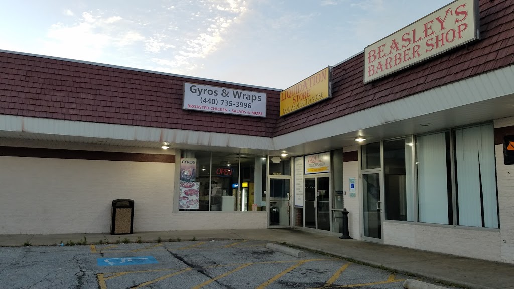 Gyros and Wraps | 25680 Aurora Rd, Bedford Heights, OH 44146, USA | Phone: (440) 735-3996