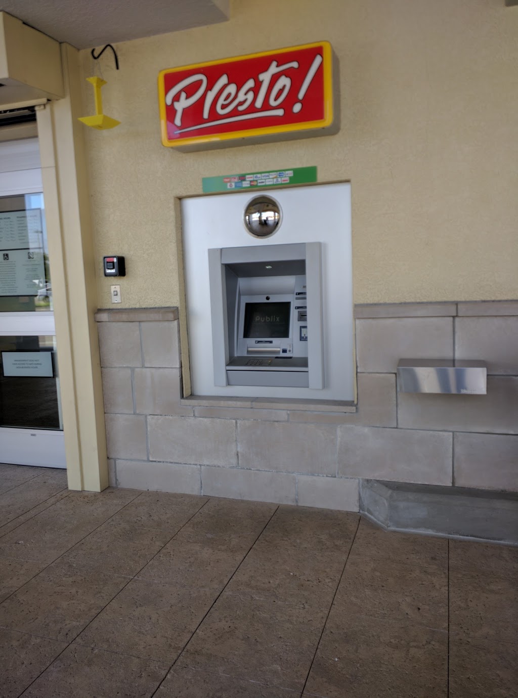 Presto! ATM at Publix Super Market | 2438 Laurel Rd E, North Venice, FL 34275, USA | Phone: (863) 688-1188