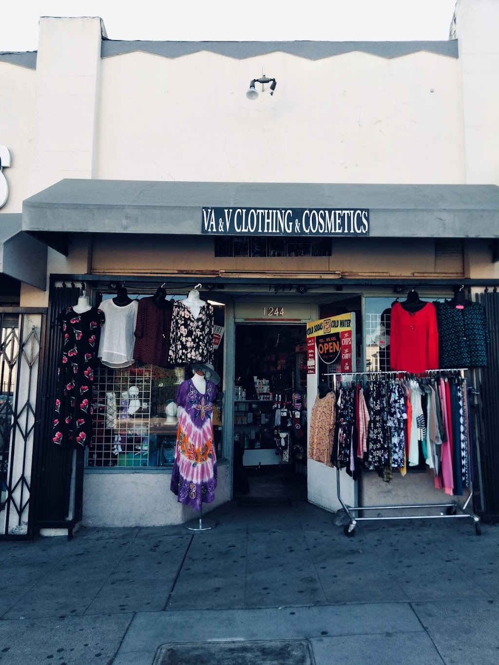 VA & V Clothing & Cosmetics | 1244 W Temple St, Los Angeles, CA 90026, USA | Phone: (213) 531-7095