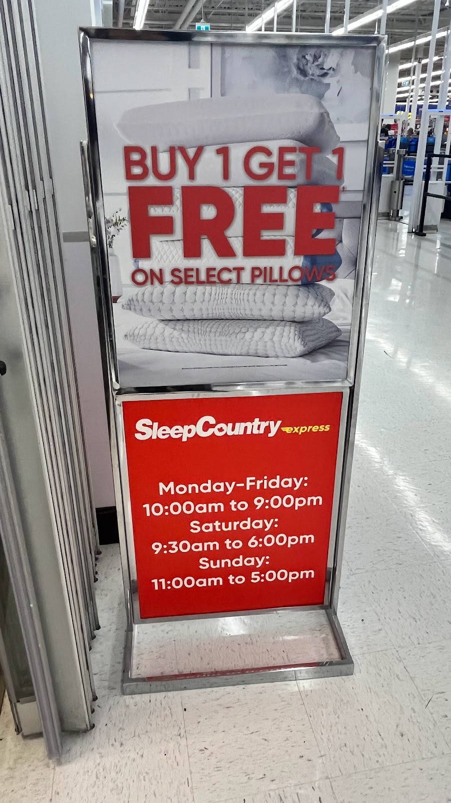 Sleep Country Express Store | 7100 Tecumseh Rd E, Windsor, ON N8T 1E6, Canada | Phone: (226) 526-5436