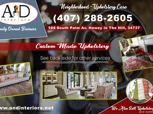 A & D Interiors LLC | 104 S Palm Ave, Howey-In-The-Hills, FL 34737, USA | Phone: (407) 288-2605